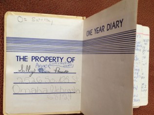 Note that I crossed out my middle name, Gerard, in my rebellion against having the same middle name as two of my siblings! 