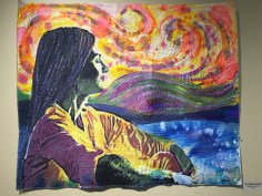 Quilt display at Lakewood Cultural Center.