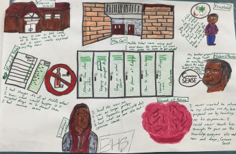 A very poised and goal oriented young man.